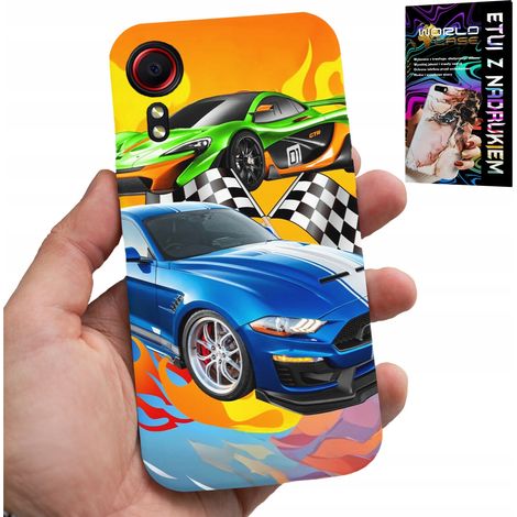 Schutzhülle für Samsung Galaxy Xcover 7 – FÜR Kinder, Rennwagen (1/5)