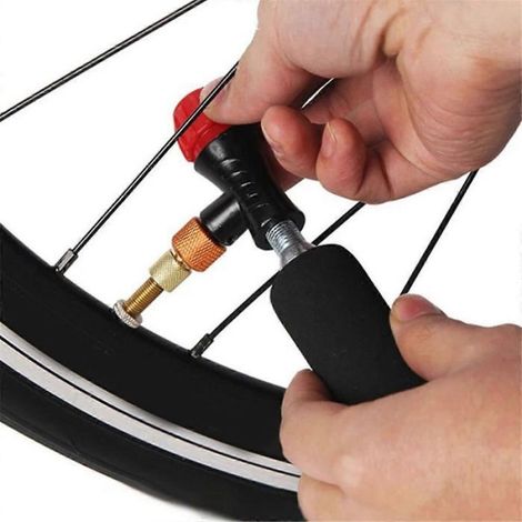 Adaptateur gonflage valve pompe vélo, adaptateur CO2 pompe à gaz (1/5)