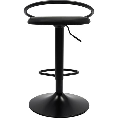 Chaise de bar pivotante pour cuisine, bar, fonction de rotation à 360 °, repose-pieds pour structure robuste et confortable pour restaurants, hôtels, bars, salons de coiffure, appartements beaucoup (1/5)