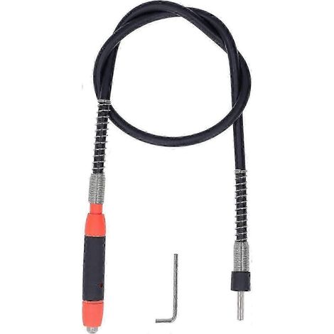 Kit d'outil rotatif à arbre flexible avec rallonge de perceuse pour gravure, meulage et polissage (1/5)