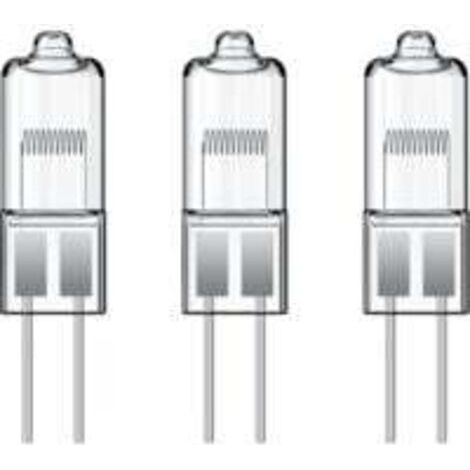 DEESSE SHOP-Ampoule LED G4 Lot de 3 ampoules halogènes culot G4, 375 Lumens, 2900 Kelvins, Blanc chaud, Dimmable - PACK3HG420W - RWAmpoule LED G4 (1/2)