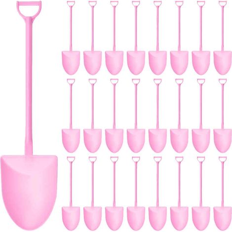 100 Cuillères, jetables, plastique résistant, emballage individuel, pour glace, gâteau, dessert, fête (1/5)