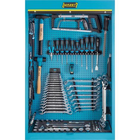Hazet Armoire à outils avec assortiment - Nombre d'outils: 116 - 111/116 (1/4)