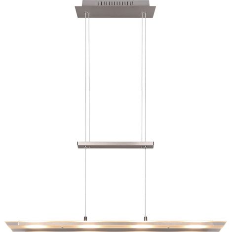 REALITY Suspension LED Milos R32004107 nickel mat, 20 W, 2200 lm, 3000 K (1/5)