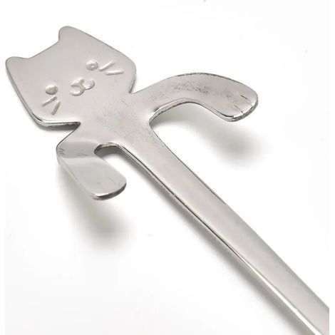 Cuillères chat Pradel France Acier inoxydable (1/5)