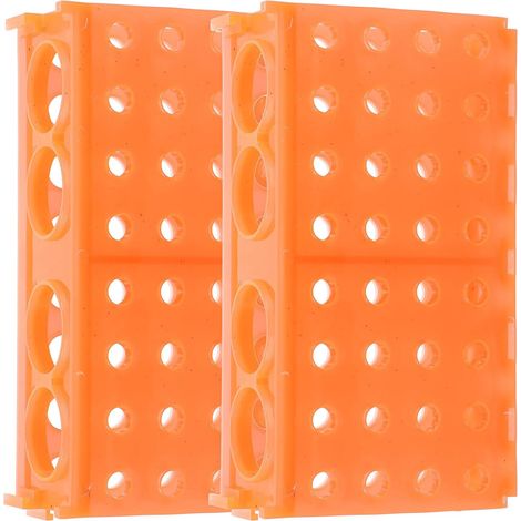 Support en Plastique Léger pour Tubes à Centrifuger 2pcs, Résistance Haute Température, Étagère pour Tubes de Laboratoire Adaptée Congélateur Couleur Aléatoire (1/5)