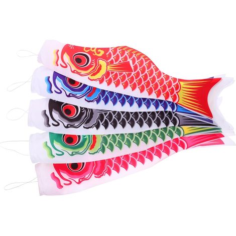 Japanese Karpfenflagge 55cm More Farbiger Windsack with (1/5)