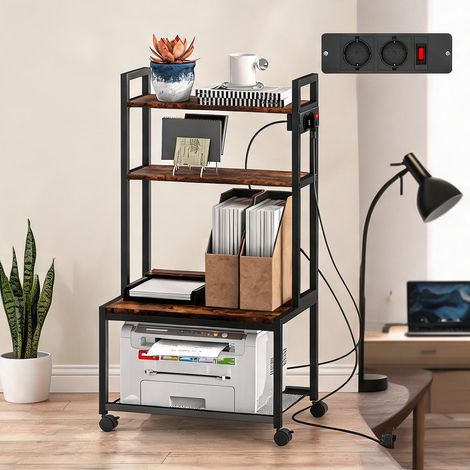 Meuble de rangement de bureau 55 x 37,5 x 100 cm (1/5)