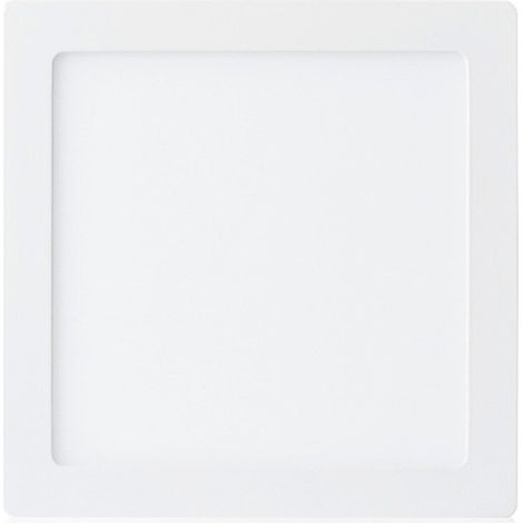 Plafonnier LED en saillie carrés LUNA QUADRA Ø220 x 220 x 33mm - 4000K Blanc neutre - 18W - 1540 Lm (1/7)