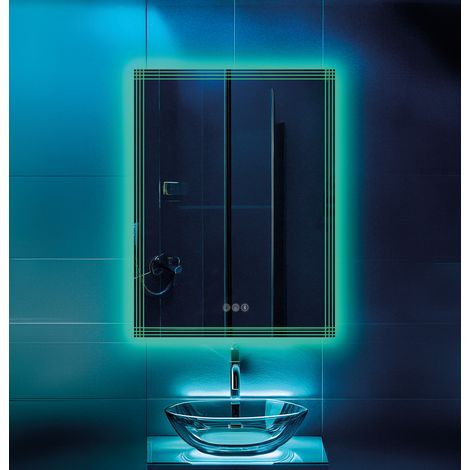 Espejo De Baño Line Conect 60X80 Rgb, APP, Antivaho y Bluetooth (1/5)