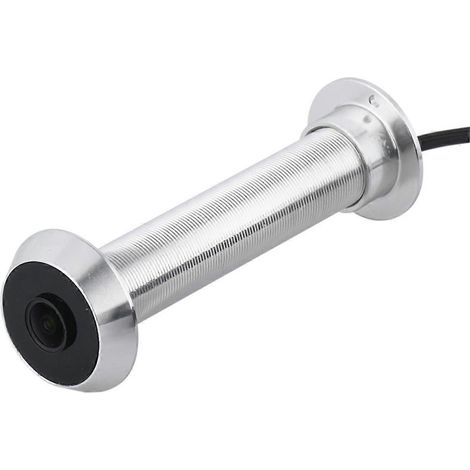 1080P Tuya Smart Life Home Digitaler Türspion EU-Stecker Silber