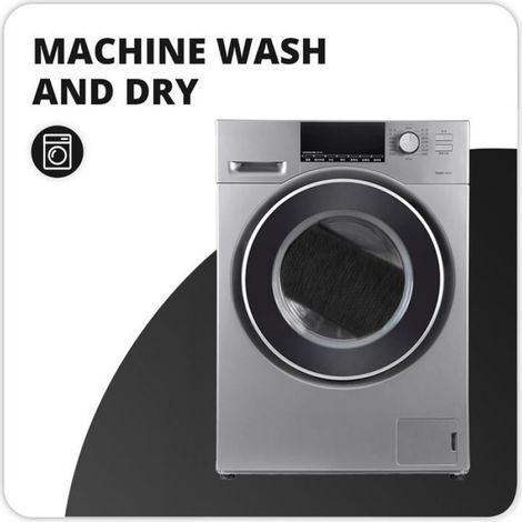 Tapis De Bain - Caoutchouc Antidérapant - 40x60 Cm - Éponge De Coton - Lavable En Machine - Noir (1/5)