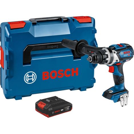 Bosch GSR 18V-110 C Professional Akku Bohrschrauber 18 V 110 Nm Brushless + 1x Akku 2,0 Ah + L-Boxx - ohne Ladegerät (1/5)