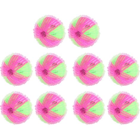 10 Boules de Capture Poils Animaux, Puissance de Nettoyage Élevée, Nylon Réutilisable pour Machine à Laver (1/5)