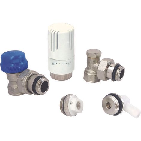 Kit avec tête thermostatique à dilatation de cire (1/3)