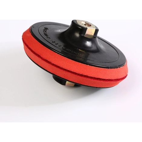 Schleifpad mit M14 150 mm mit Spannfutter für Winkelschleifer (1/4)