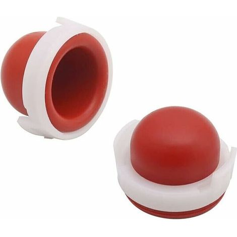 Pompe d'amorçage en plastique silicone 23 x 20 mm Poire d'amorçage de carburateur pour tondeuse à gazon Briggs & Stratton 694394 494408 (1/4)