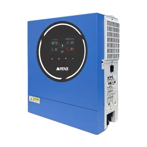 Onduleur solaire hybride, double sortie, surveillance Wifi intégrée, 5K 48V, 220-240V (1/2)