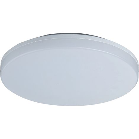 Plafón LED redondo "Dalia" (12W 4000K 1300lm) IP54 fabricado en policarbonato color blanco (1/5)