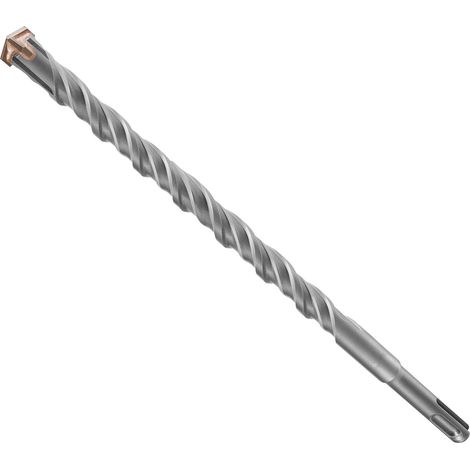 Foret à Béton, Ø 16 x 310mm Foret Carrelage, Forets SDS Plus, Jeu de Forets à Béton, avec 4 taillants en carbure et double vis, pour Percer Dans le Bétons, Brique, Pierre, Maçonnerie (1/5)