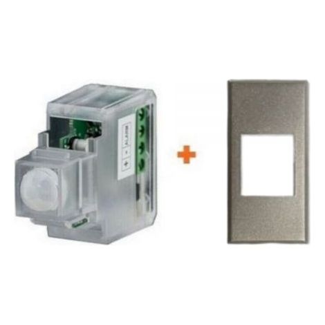 CSI Keystone sensore infrarossi 12V incasso filare compatibile Bticino Axolute argento