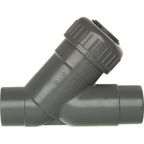 GF Schrägsitz-Rückschlagvent PVC-U/EPDM d 16 Stutzen
