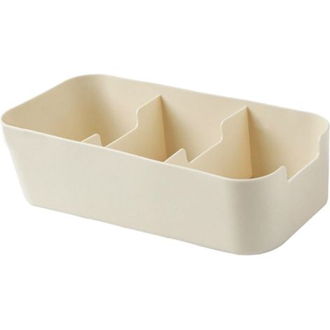 Organisateurs de tiroirs en plastique trapézoïdaux empilables, boîte de rangement pour chaussettes et sous-vêtements, idéale pour les placards. (1/5)