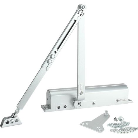 9016 Aluminiumguss verstellbares Doppelventil - Türschließer w Zurück (b73c1a50cfdc7dd7f1ffec0de7...
