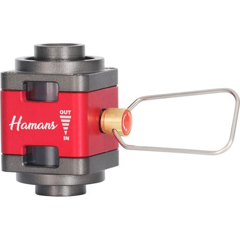 Gas Can Refill Adapter with Visible Windows, Fuel Transfer Device for Hiking, Portable Outdoor Inflation Valve with Carrying Case (ADAPTER-815) (1/5)