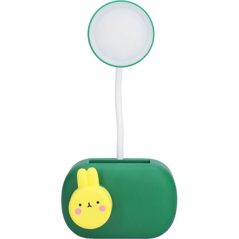 Cette lampe de bureau à motif lapin est fournie avec un taille-crayon et un câble de chargement USB, ce qui la rend idéale pour les bureaux, les chambres et les espaces de travail. C'est aussi une exc