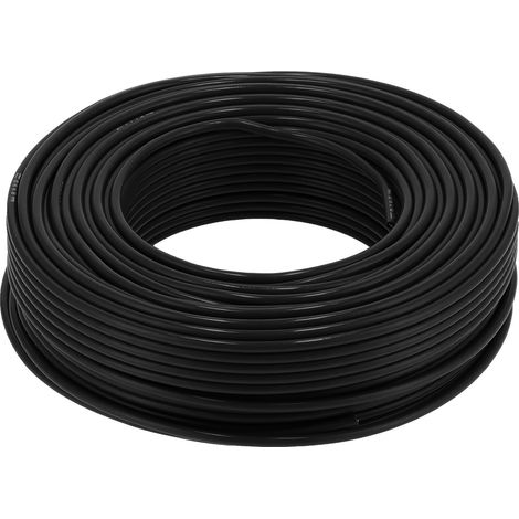 Câble électrique cuivre 7 brins PVC isolé 100 mètres BLVV-1x10 AC300V fil de remplacement (1/5)