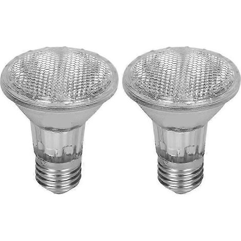Ampoules PAR20 Deluge 39W 120V 480 lumens lot de 2 - Blanc chaud 2800K - Dimmables pour éclairage intérieur et extérieur (1/5)