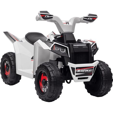 Pour découvrir la conduite, quad électrique enfant à batterie 6V avec guidon facile et marche avant/arrière (1/5)