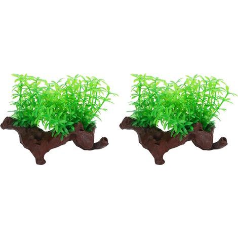 Lot 100 pierres lumineuses – rouge pêche – jardin / aquarium – fluorescent (1/5)
