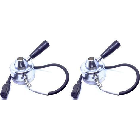 Convient pour 2 chauffe-tubes EM0532, plaques chauffantes, pressage, vulcanisation 220 V, outils à main Kron (1/5)