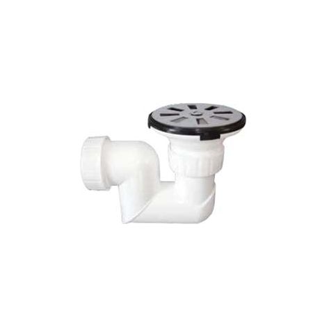 Piletta Piatto Doccia Con Sifone E Griglia Cromata Forata - 1"1/2