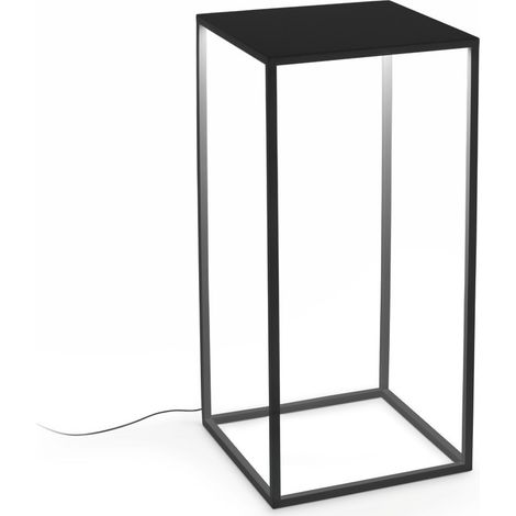 Ideal Lux IPOTESI 73 cm tragbare LED-Außenleuchte weiß, eingebauter Schalter, 3000 K, IP44, nicht dimmbar (1/2)