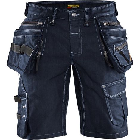 Short de travail X1900 artisan Stretch 2D 1992 Marine/Noir S - FR(40) - SE(C46) - Standards