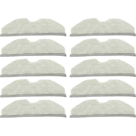 Ersatz-Wischmopp-Pads für NARWAL Freo X Plus Mikrofaser-Wischmopp-Roboter-Staubsauger-Zubehör, 10 Stück (1/5)