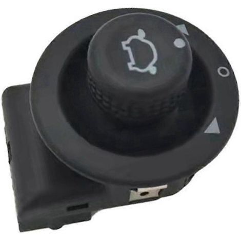 Bouton de réglage du rétroviseur électrique latéral de portière de voiture (1/5)