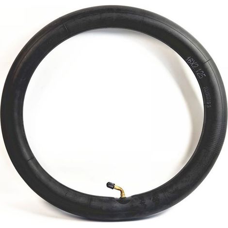 Bedroom to air in rubber butyl of 16 inches, 16 x 2,125, suitable to the bicycles electric, black (1/5)