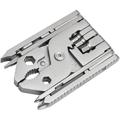 PA 25 en 1 Mini Pince Multifonction Poche Pliante Portable Outil Multifonction Camping Plein Air (1/5)