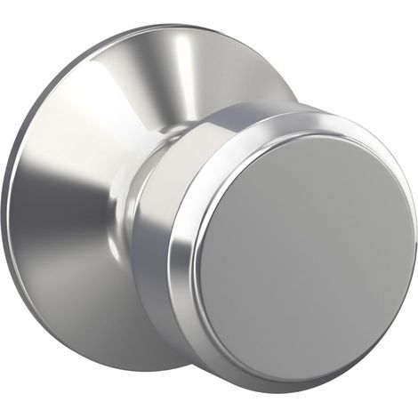 F10 BWE 625 Bowery Bouton de serrure de passage Chromé brillant (1/5)