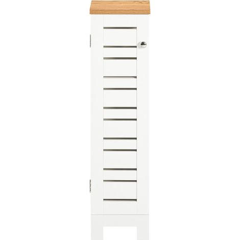 SoBuy Bathroom Toilet Paper Roll Holder,BZR85-W
