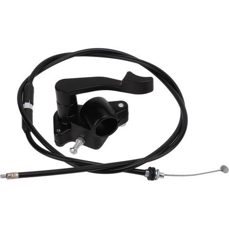 Gruppo cavo e leva acceleratore a pollice, kit cavo e leva acceleratore a pollice da 22 mm, adatto per motociclette a quattro ruote da 50cc, 70cc, 90cc, 110cc, 125cc, 150cc e 200cc (1/5)
