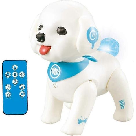 Chien télécommandé Stobok : robot acrobate programmable et programmable, idéal pour les enfants (garçons et filles). Haute qualité. (1/2)
