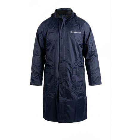 BRIKFER Chubasquero Largo Impermeable Hombre y Mujer con Capucha Talla L (1/3)