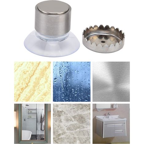 Seifenschale aus Edelstahl mit Saugnapf, kein Bohren erforderlich, magnetischer Abtropffläche, Badezimmerablage, minimalistischer und diskreter Seifenhalter (1/5)