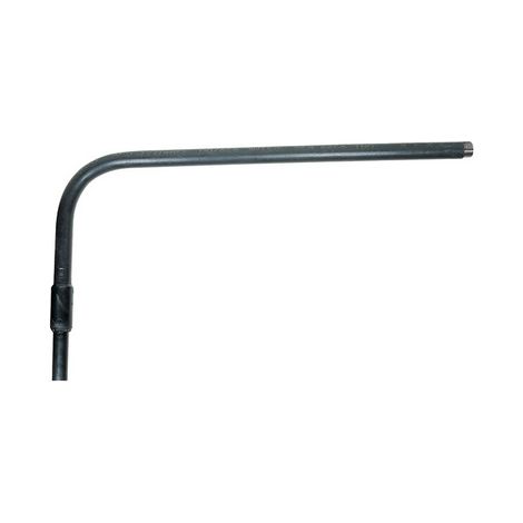 RACCORDO DI TRANSIZIONE CURVO RIVESTITO FILETTATO PER GAS- Diam. 25 x 3/4- PLASS- pezzi 1