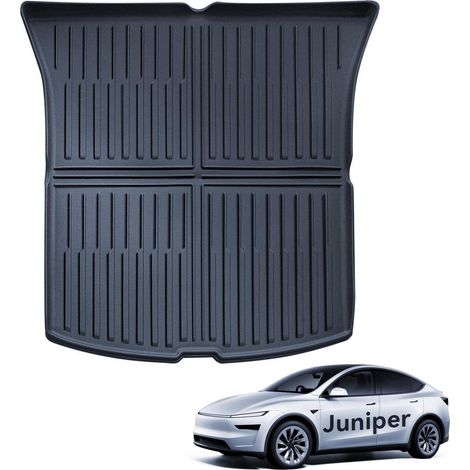 Kofferraummatte für Tesla Model Y 2025-2026 Juniper, Allwetter TPE, rutschfest & wasserdicht (1/5)